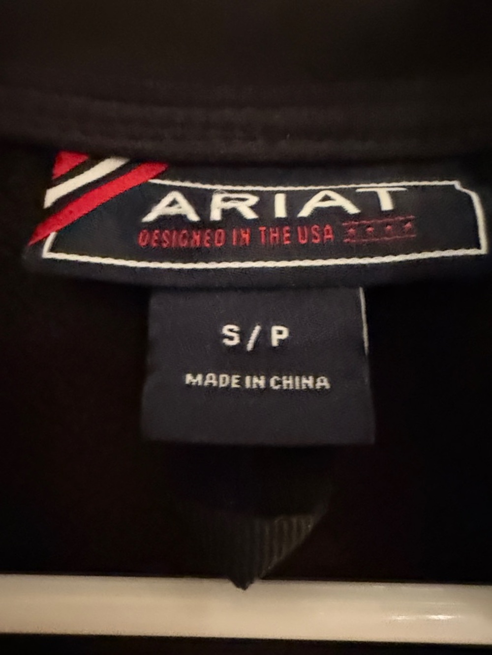 Ariat Black Zip Jacket - Picture 2 of 2